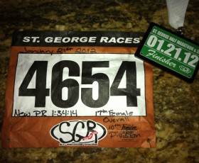 St. George Half Marathon - Ironman Training Week 12